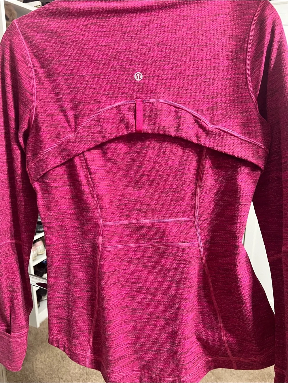 lululemon athletica Women's Hot Pink Full-Zip Utility Jacket
